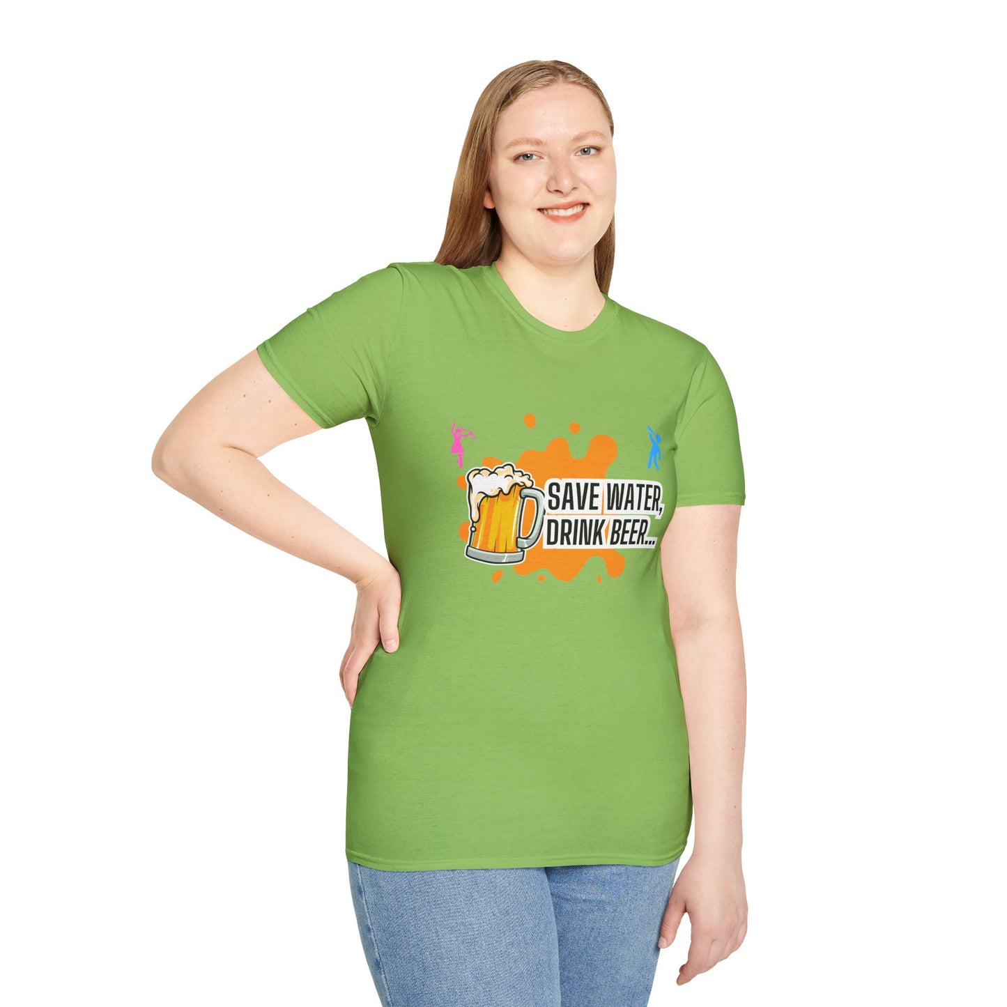 Save Water Drink Beer Unisex T-Shirt | Perfect for Beer Lovers & Casual Gatherings
