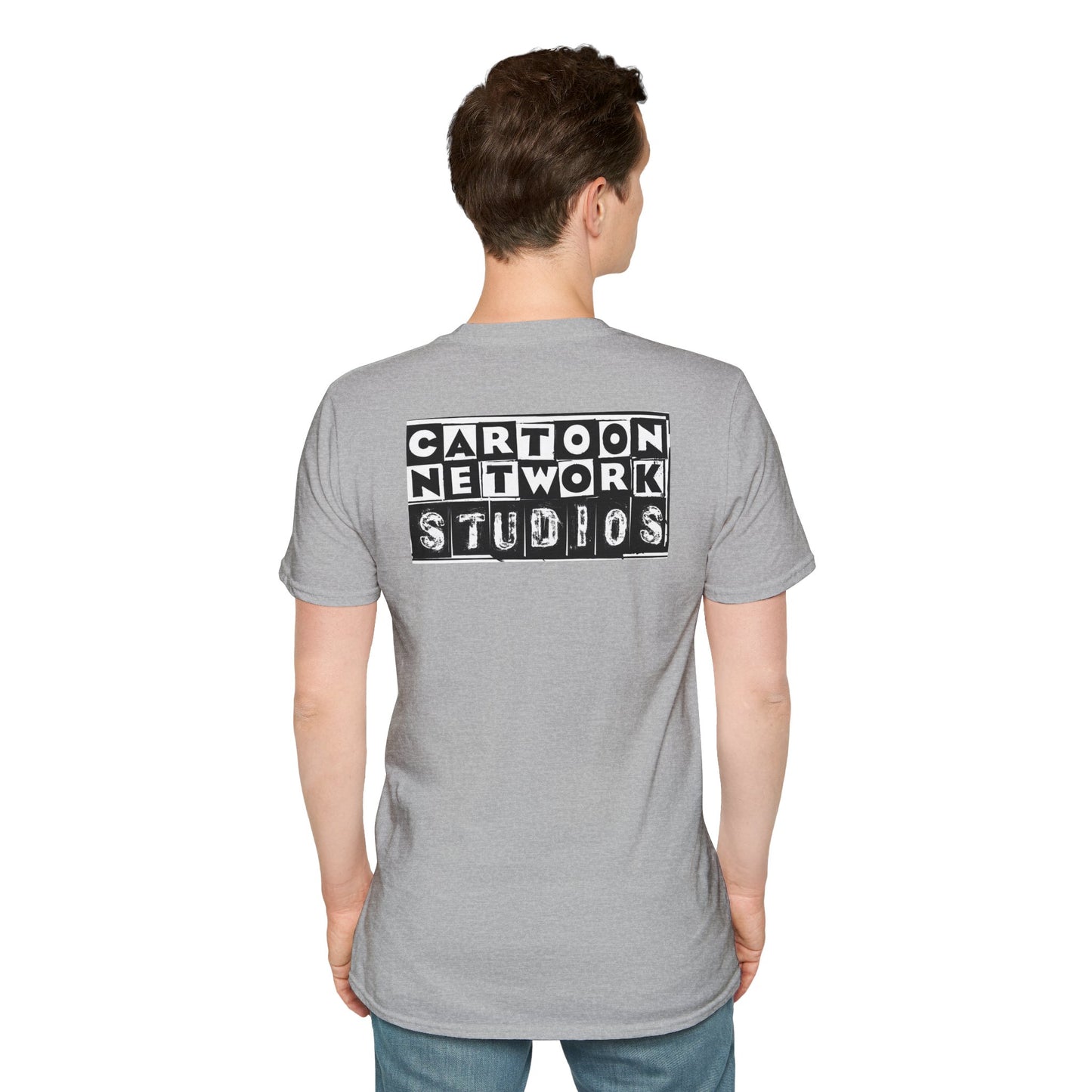 Funny Cartoon T-Shirt - "Man, I'm Pretty!" - Unisex Softstyle Tee