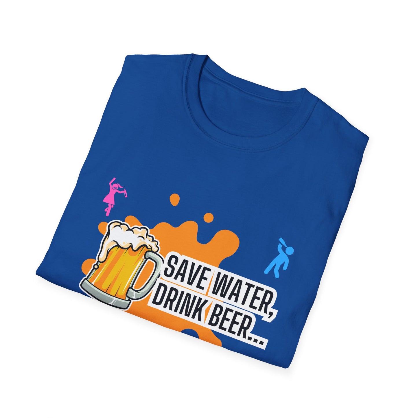 Save Water Drink Beer Unisex T-Shirt | Perfect for Beer Lovers & Casual Gatherings