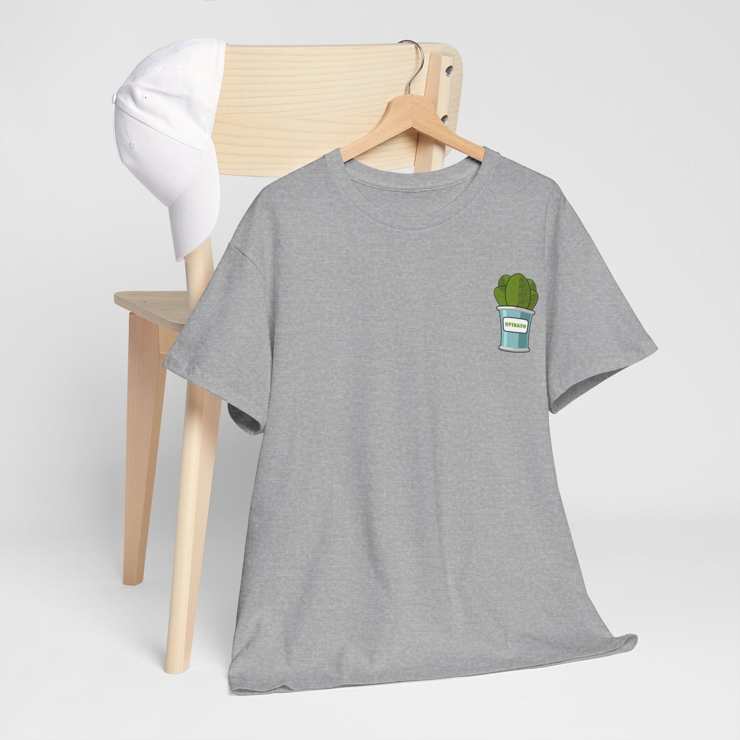 Popeye Front & Back Unisex Tee Shirt Print – Cotton