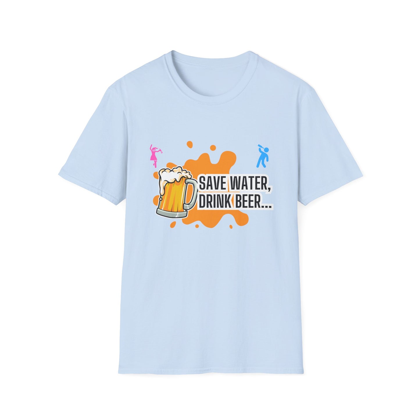 Save Water Drink Beer Unisex T-Shirt | Perfect for Beer Lovers & Casual Gatherings