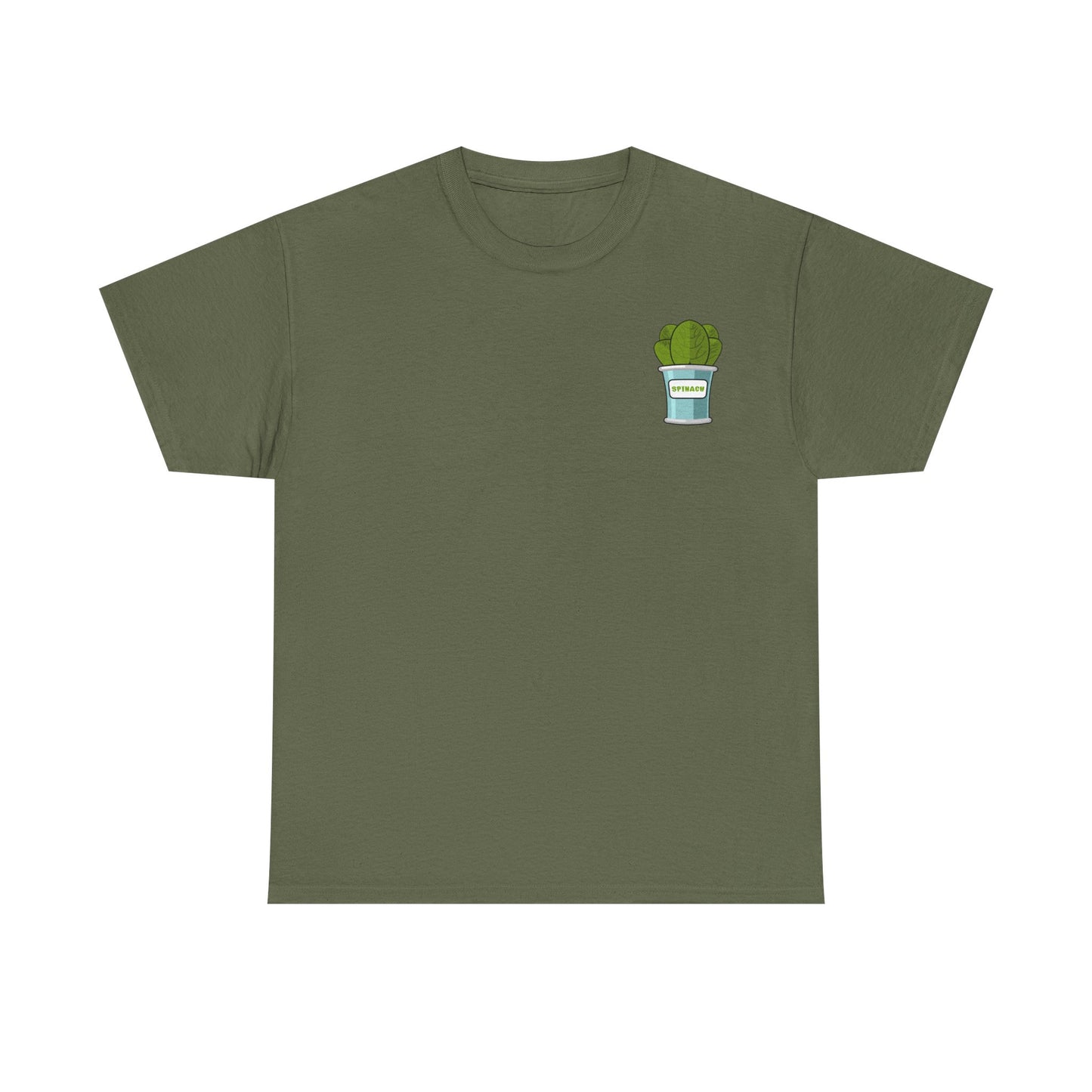 Popeye Front & Back Unisex Tee Shirt Print – Cotton
