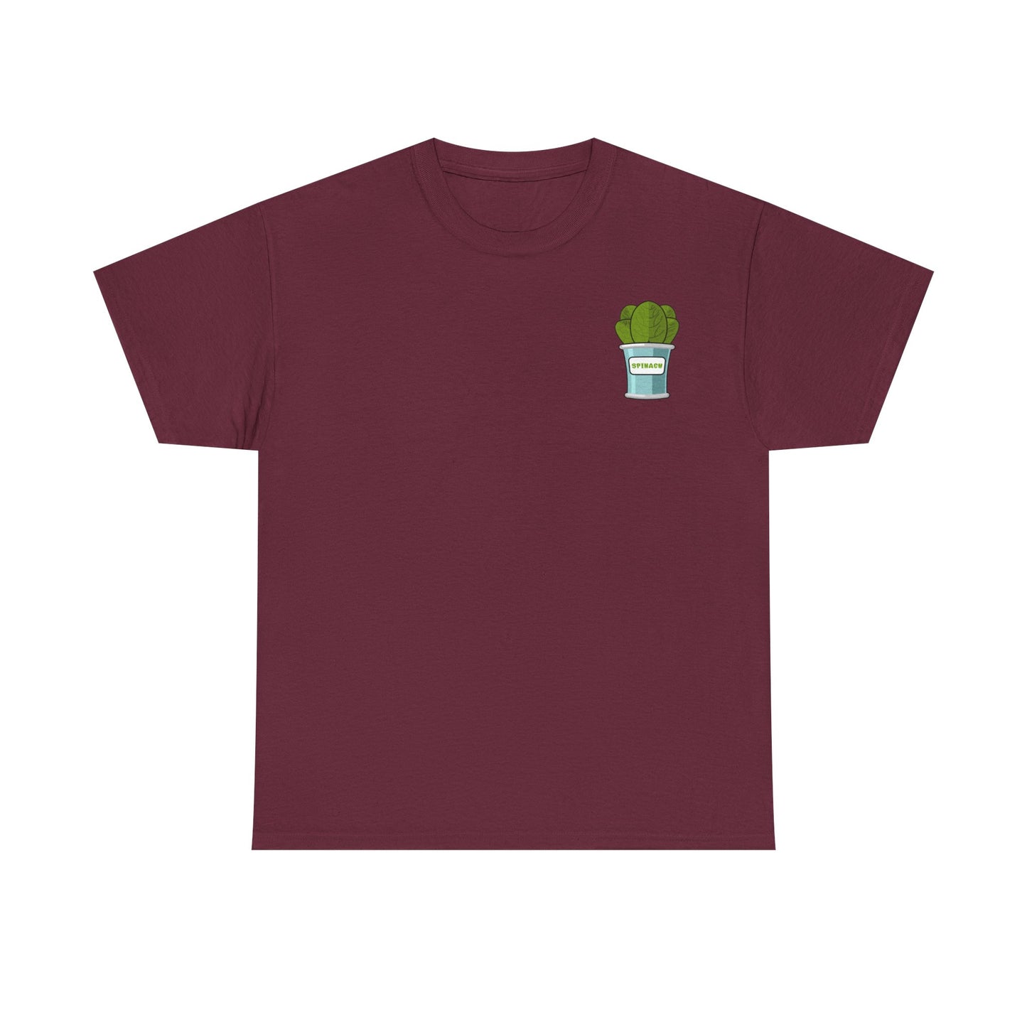 Popeye Front & Back Unisex Tee Shirt Print – Cotton