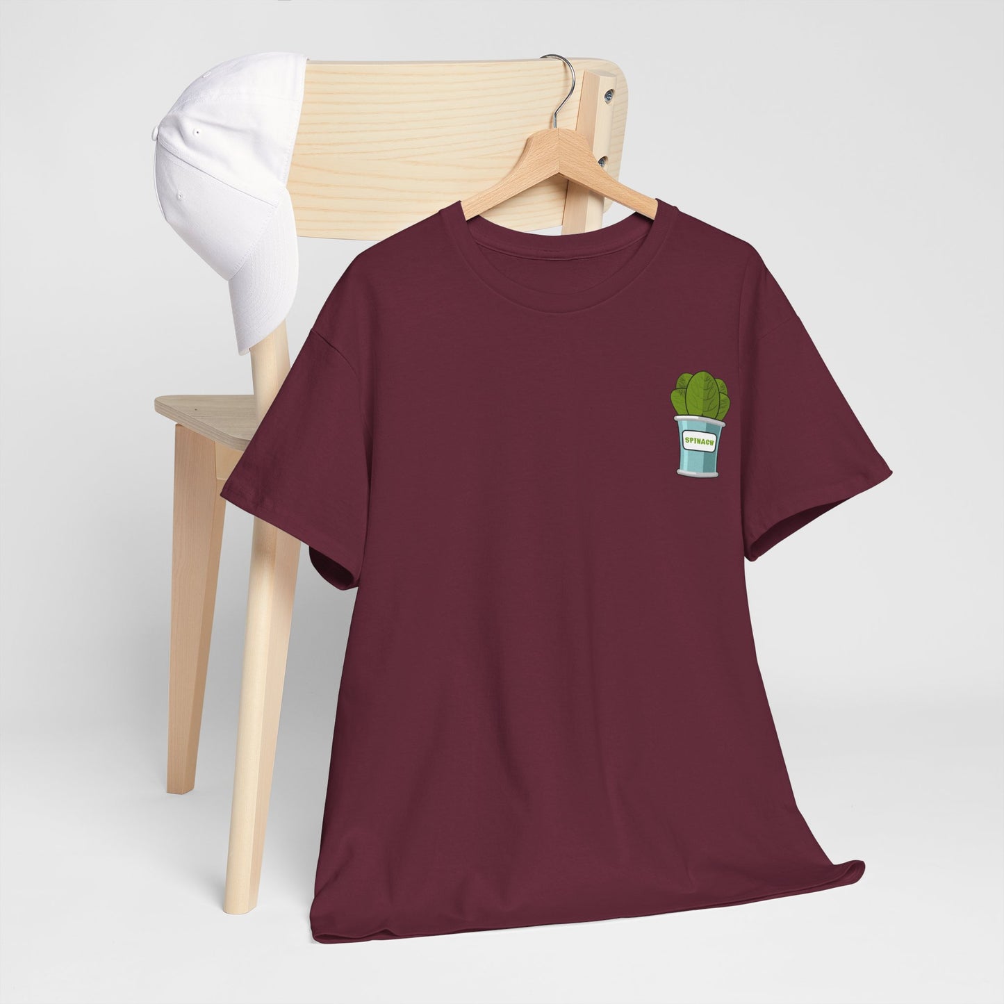 Popeye Front & Back Unisex Tee Shirt Print – Cotton