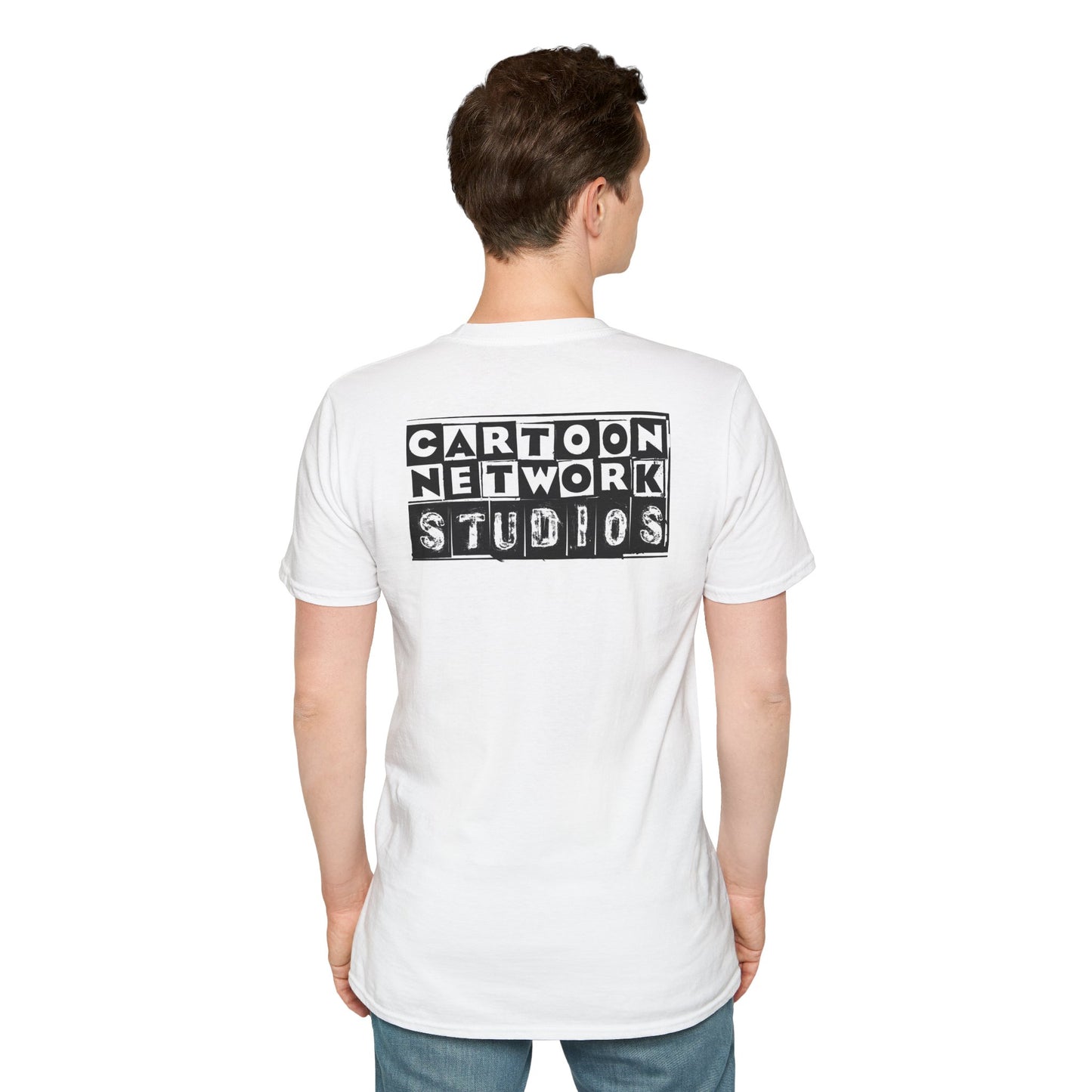 Funny Cartoon T-Shirt - "Man, I'm Pretty!" - Unisex Softstyle Tee