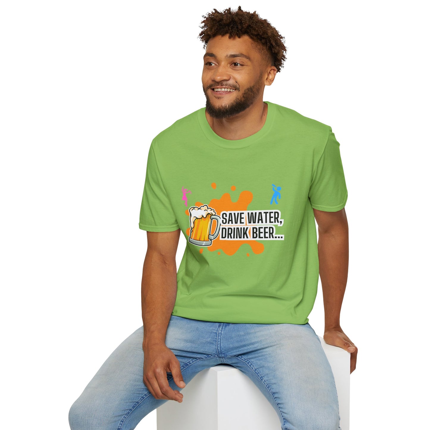 Save Water Drink Beer Unisex T-Shirt | Perfect for Beer Lovers & Casual Gatherings