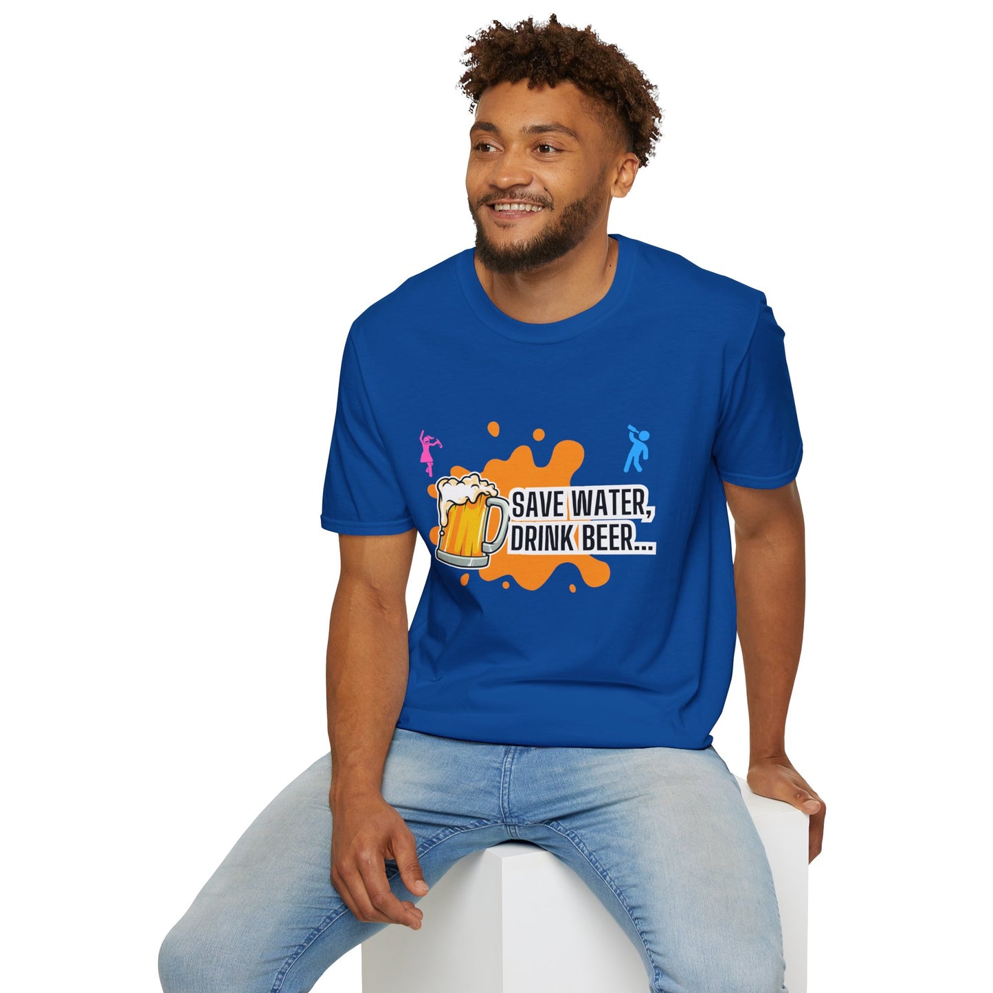 Save Water Drink Beer Unisex T-Shirt | Perfect for Beer Lovers & Casual Gatherings
