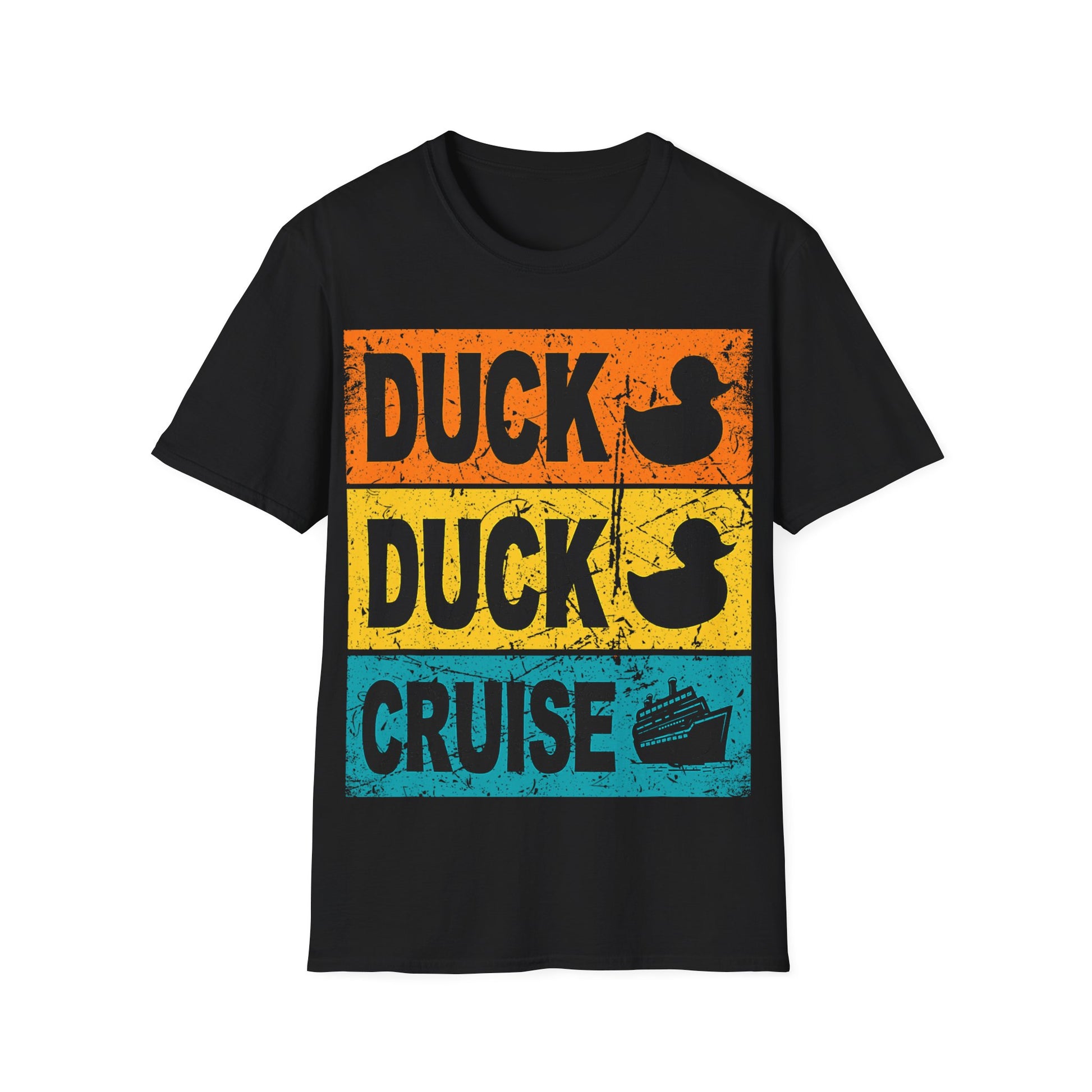 Duck Duck Choose Unisex Softstyle T-Shirt, Cute Animal Tee, Funny Graphic Shirt, Gift for Duck Lovers, Casual Wear, Summer Outfit