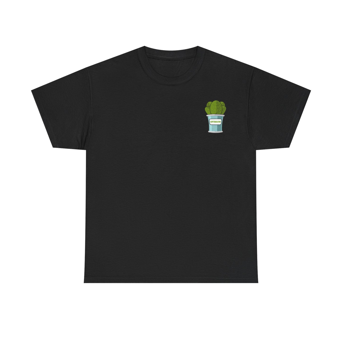 Popeye Front & Back Unisex Tee Shirt Print – Cotton