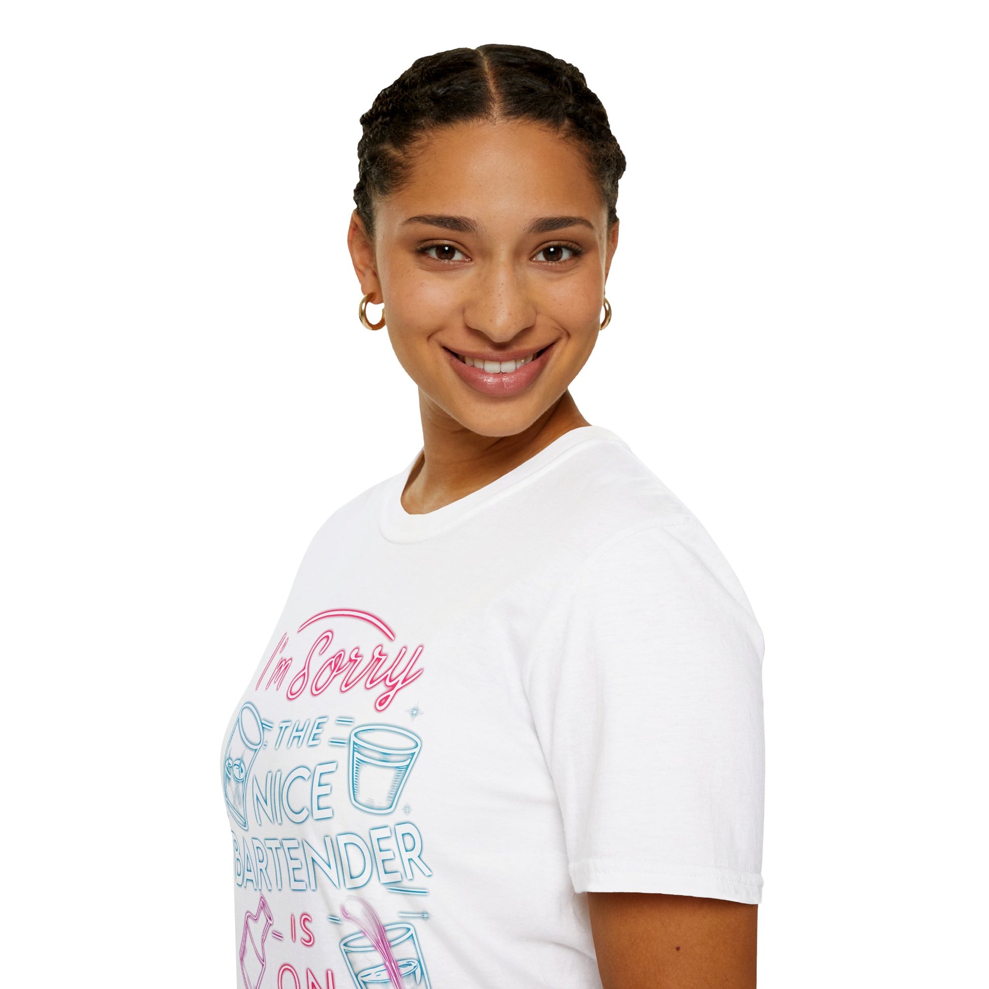 I'm Sorry, The Nice Bartender Is On Vacation T-Shirt, Fun Vacation Tee, Summer Outfit, Gift for Travelers, Beach Day Shirt