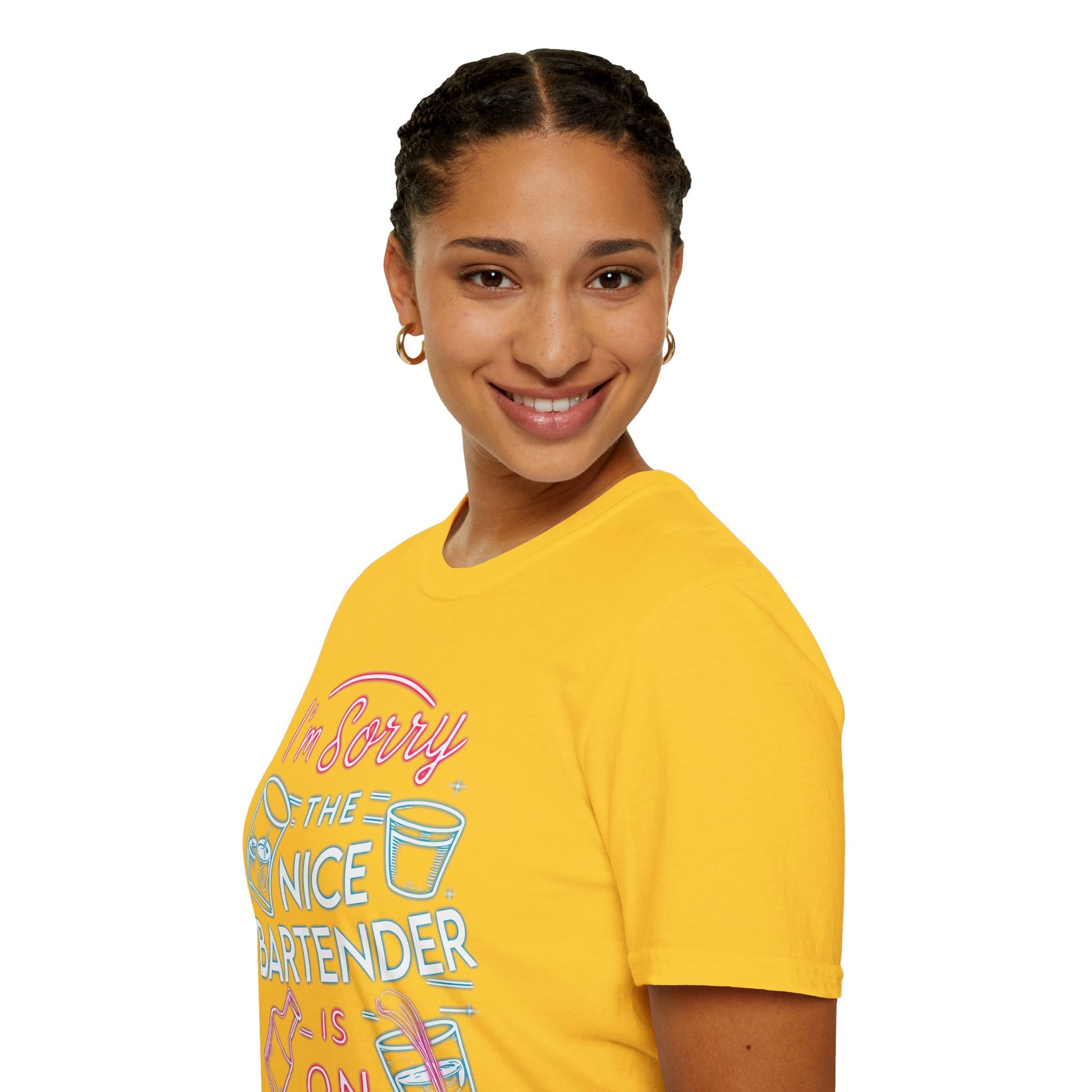 I'm Sorry, The Nice Bartender Is On Vacation T-Shirt, Fun Vacation Tee, Summer Outfit, Gift for Travelers, Beach Day Shirt