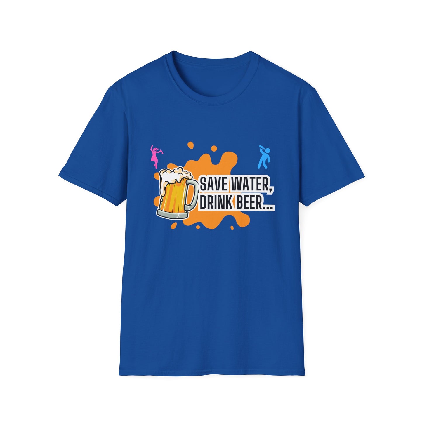 Save Water Drink Beer Unisex T-Shirt | Perfect for Beer Lovers & Casual Gatherings