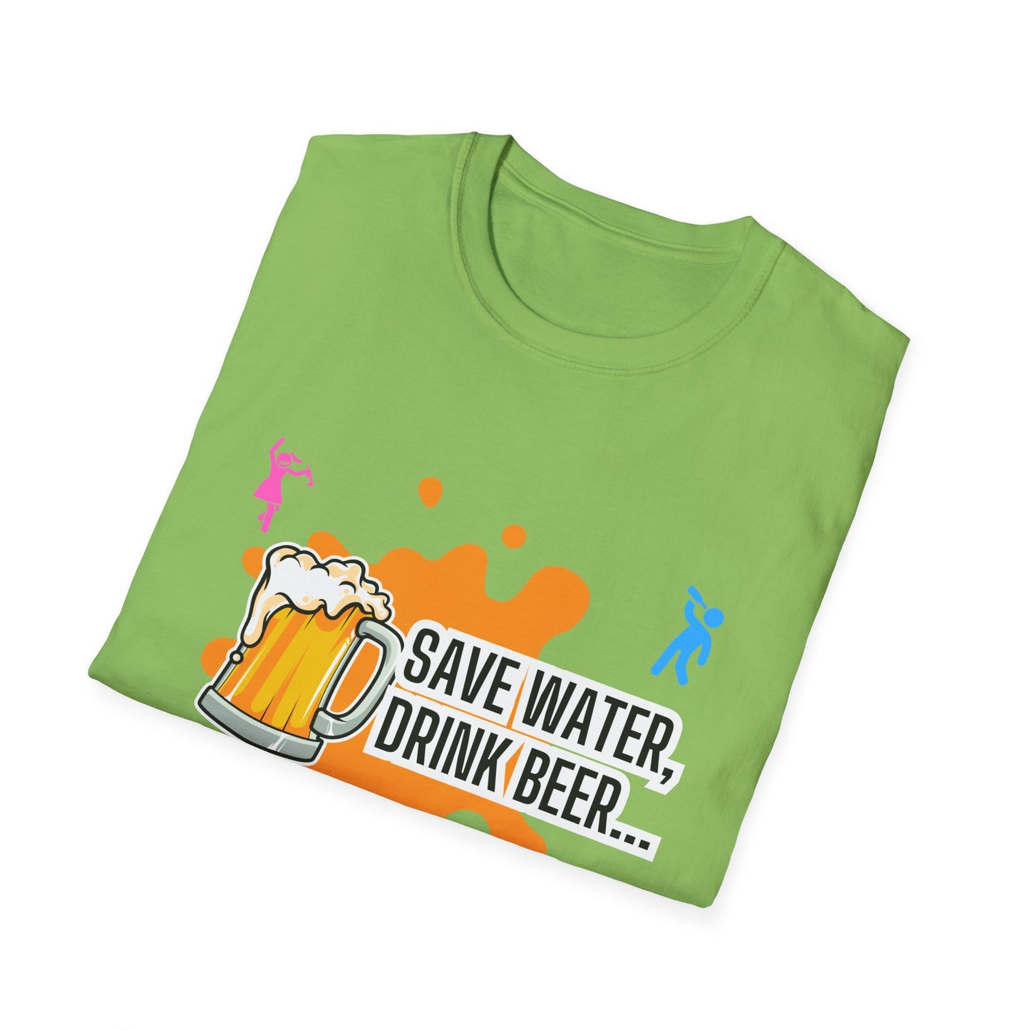 Save Water Drink Beer Unisex T-Shirt | Perfect for Beer Lovers & Casual Gatherings