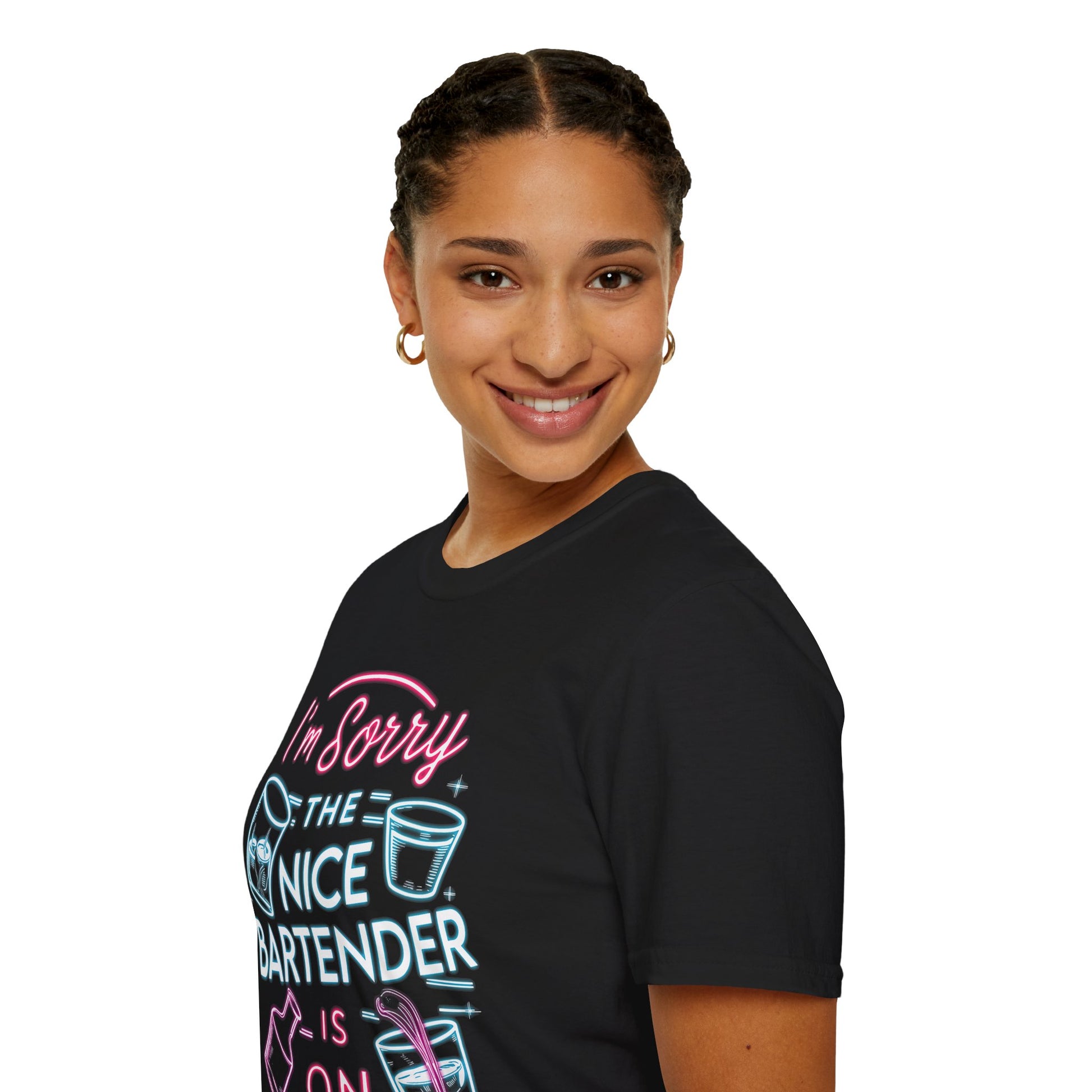 I'm Sorry, The Nice Bartender Is On Vacation T-Shirt, Fun Vacation Tee, Summer Outfit, Gift for Travelers, Beach Day Shirt
