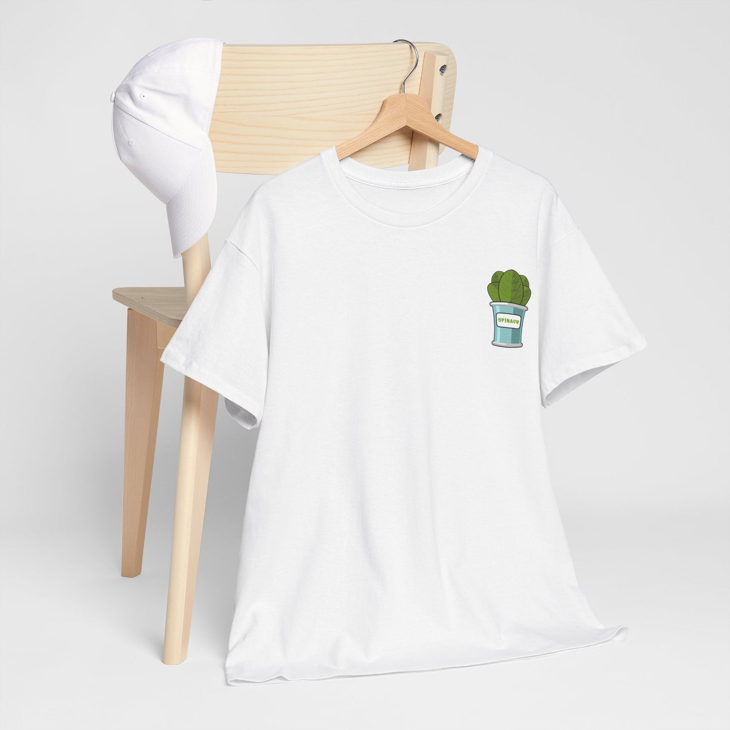 Popeye Front & Back Unisex Tee Shirt Print – Cotton