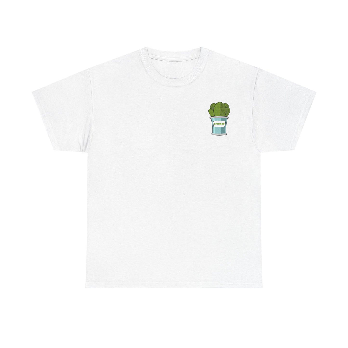 Popeye Front & Back Unisex Tee Shirt Print – Cotton