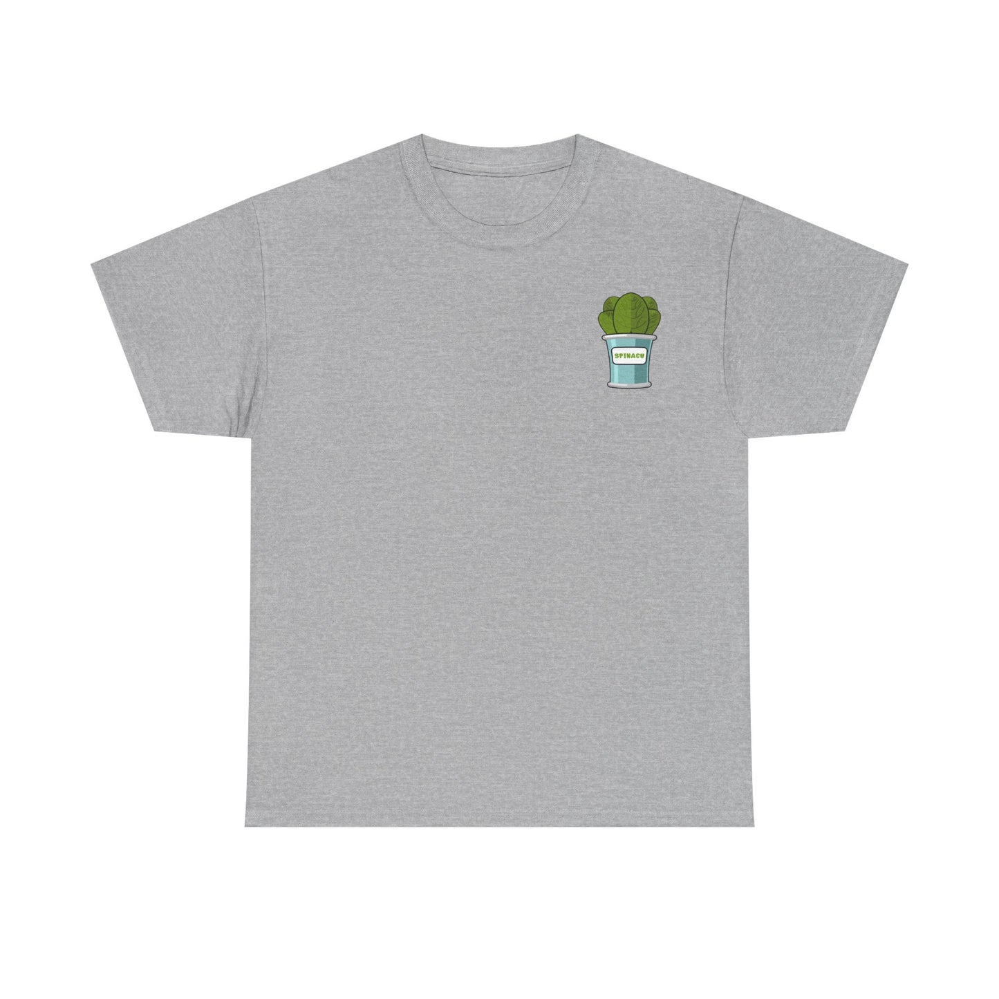Popeye Front & Back Unisex Tee Shirt Print – Cotton