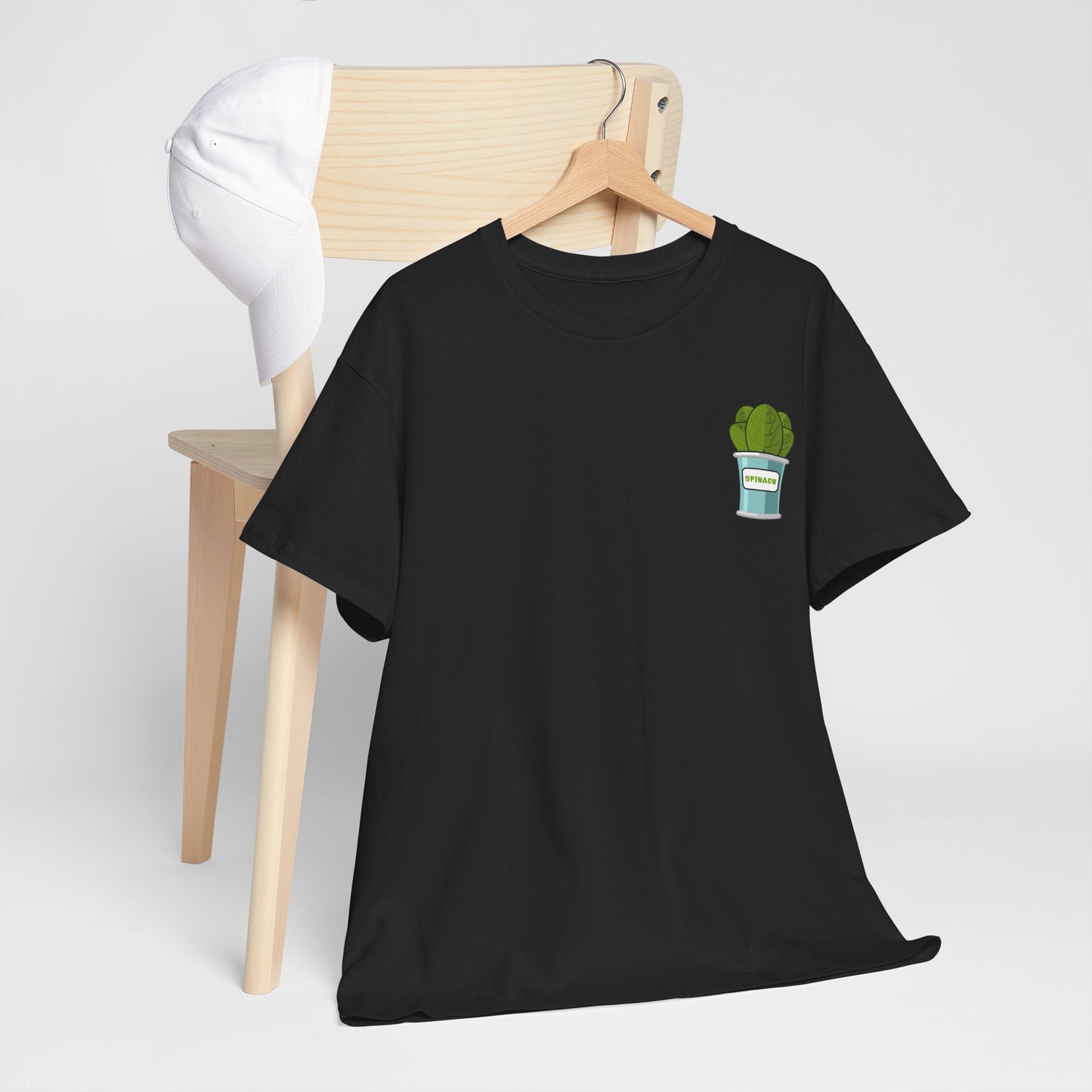 Popeye Front & Back Unisex Tee Shirt Print – Cotton