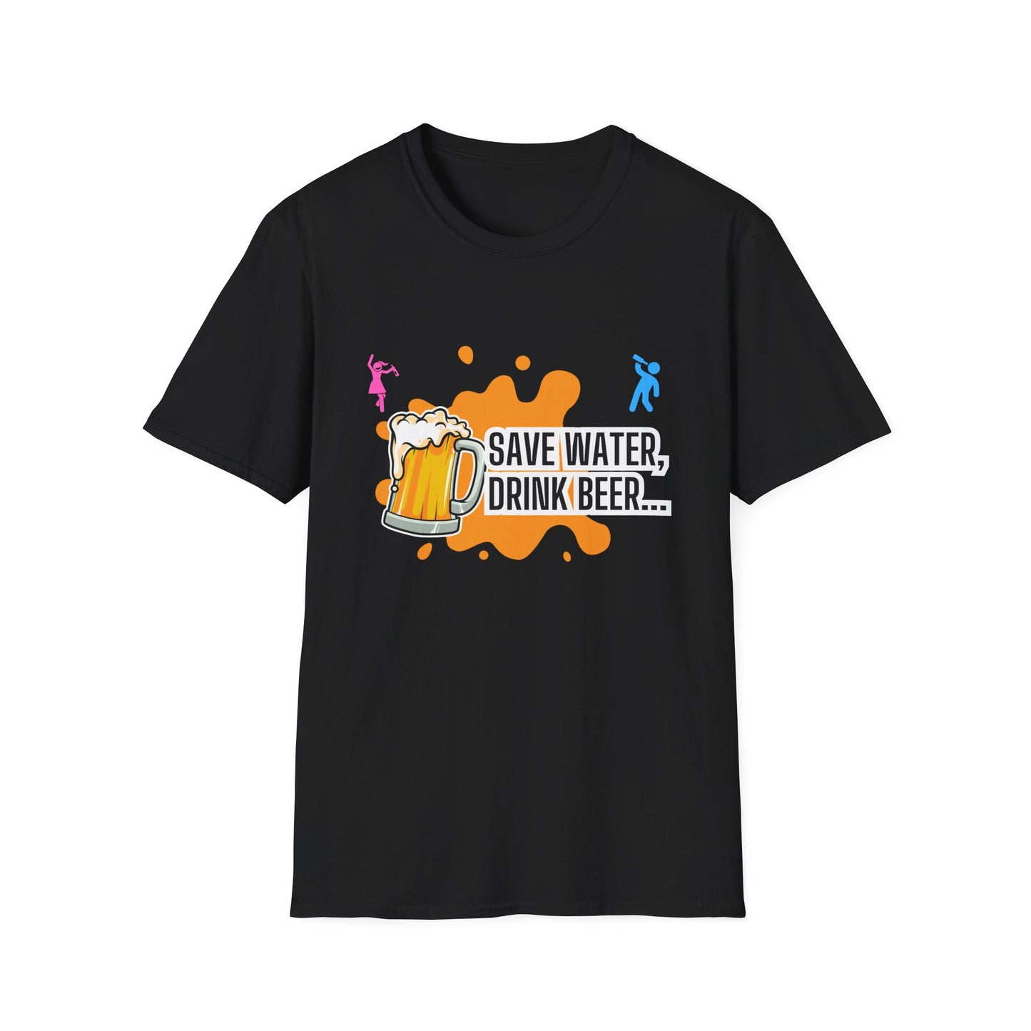 Save Water Drink Beer Unisex T-Shirt | Perfect for Beer Lovers & Casual Gatherings
