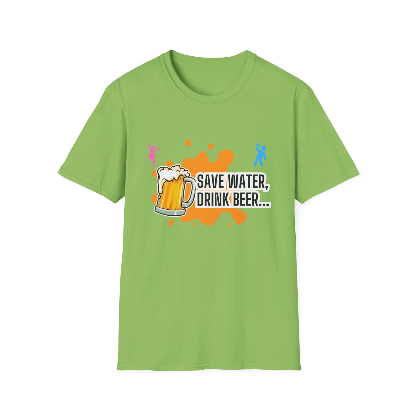 Save Water Drink Beer Unisex T-Shirt | Perfect for Beer Lovers & Casual Gatherings