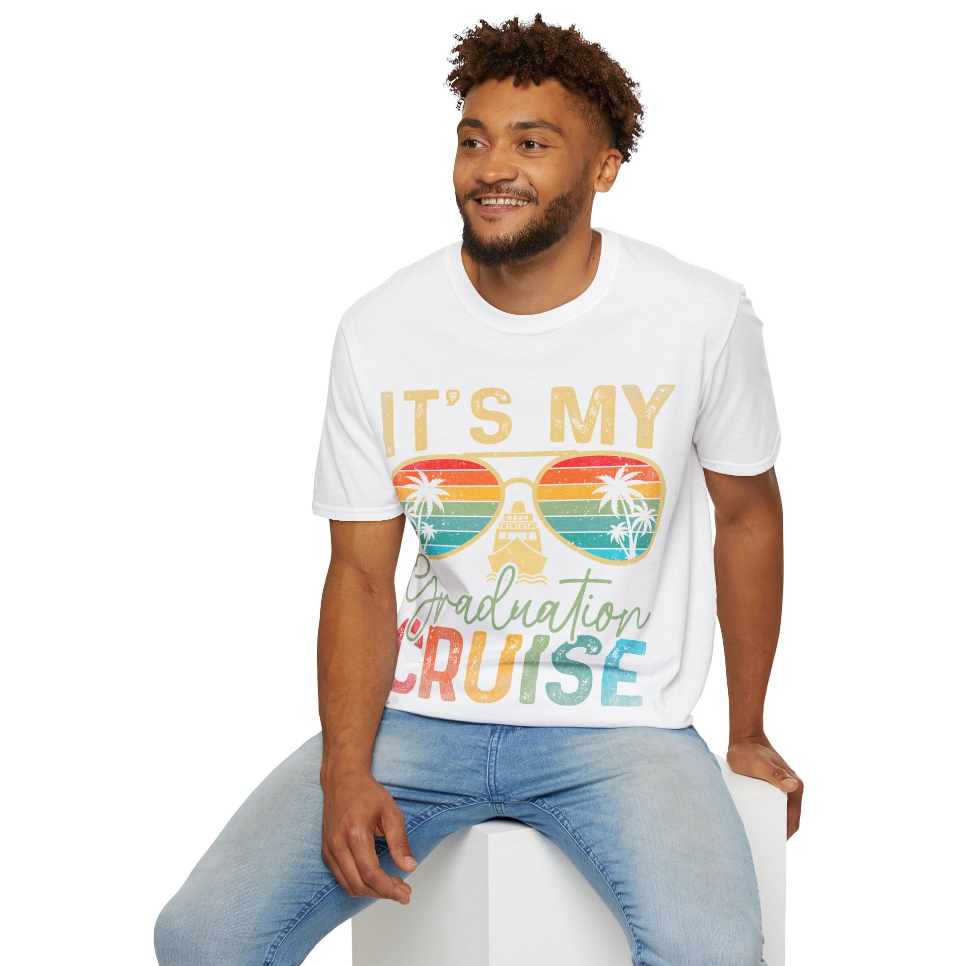 Summer Graduation Cruise T-Shirt, Perfect for Grad Celebrations, Beach Trips, Family Reunions, Vacation Tees, Casual Wear