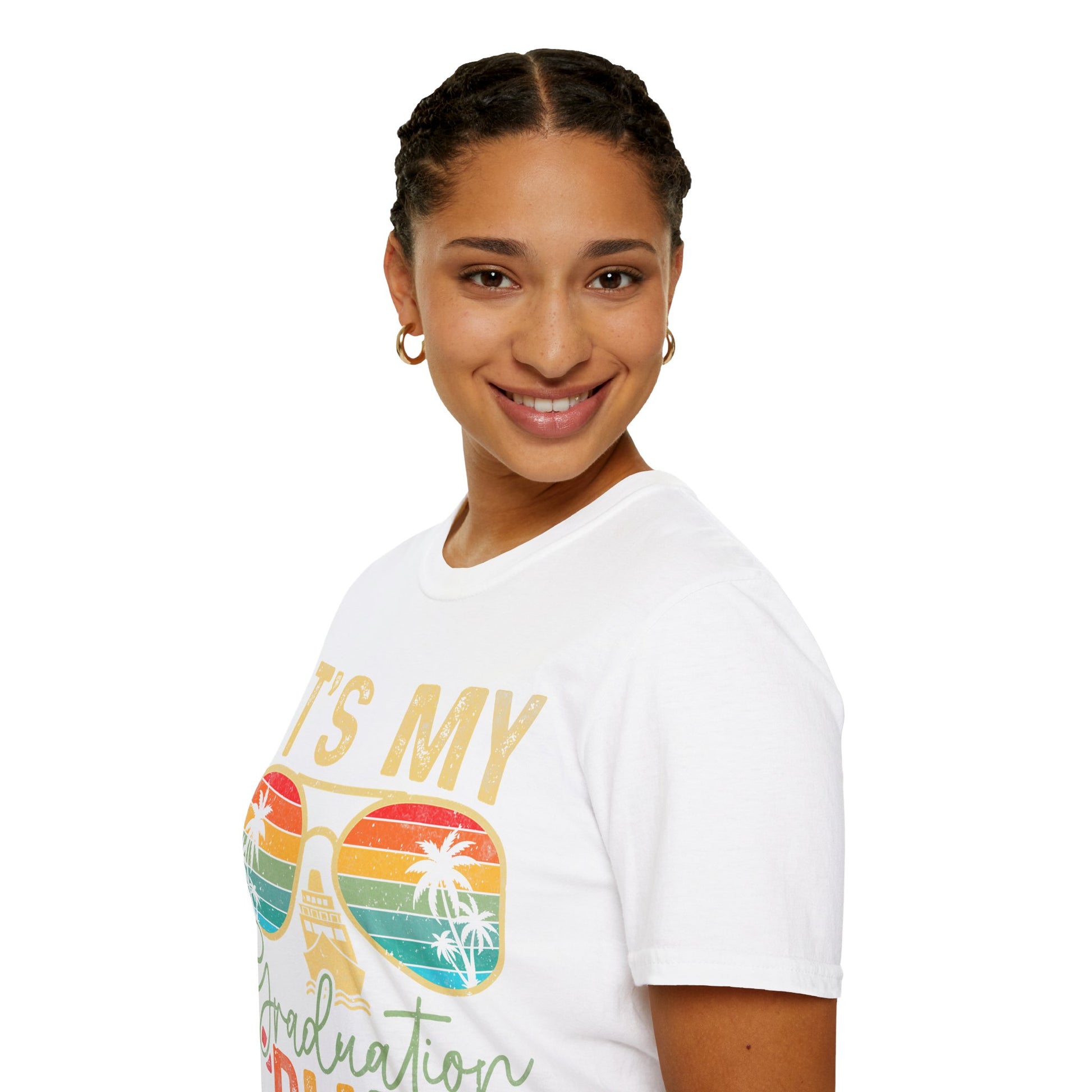 Summer Graduation Cruise T-Shirt, Perfect for Grad Celebrations, Beach Trips, Family Reunions, Vacation Tees, Casual Wear