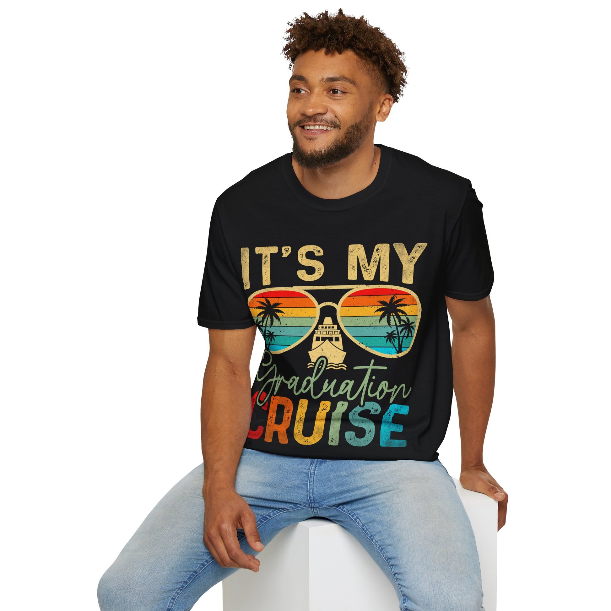 Summer Graduation Cruise T-Shirt, Perfect for Grad Celebrations, Beach Trips, Family Reunions, Vacation Tees, Casual Wear